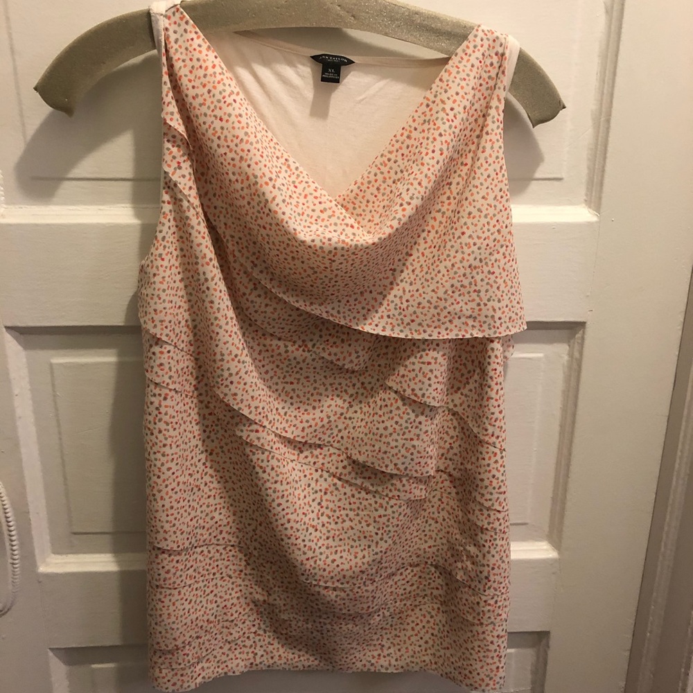 Ann Taylor ruffle blouse